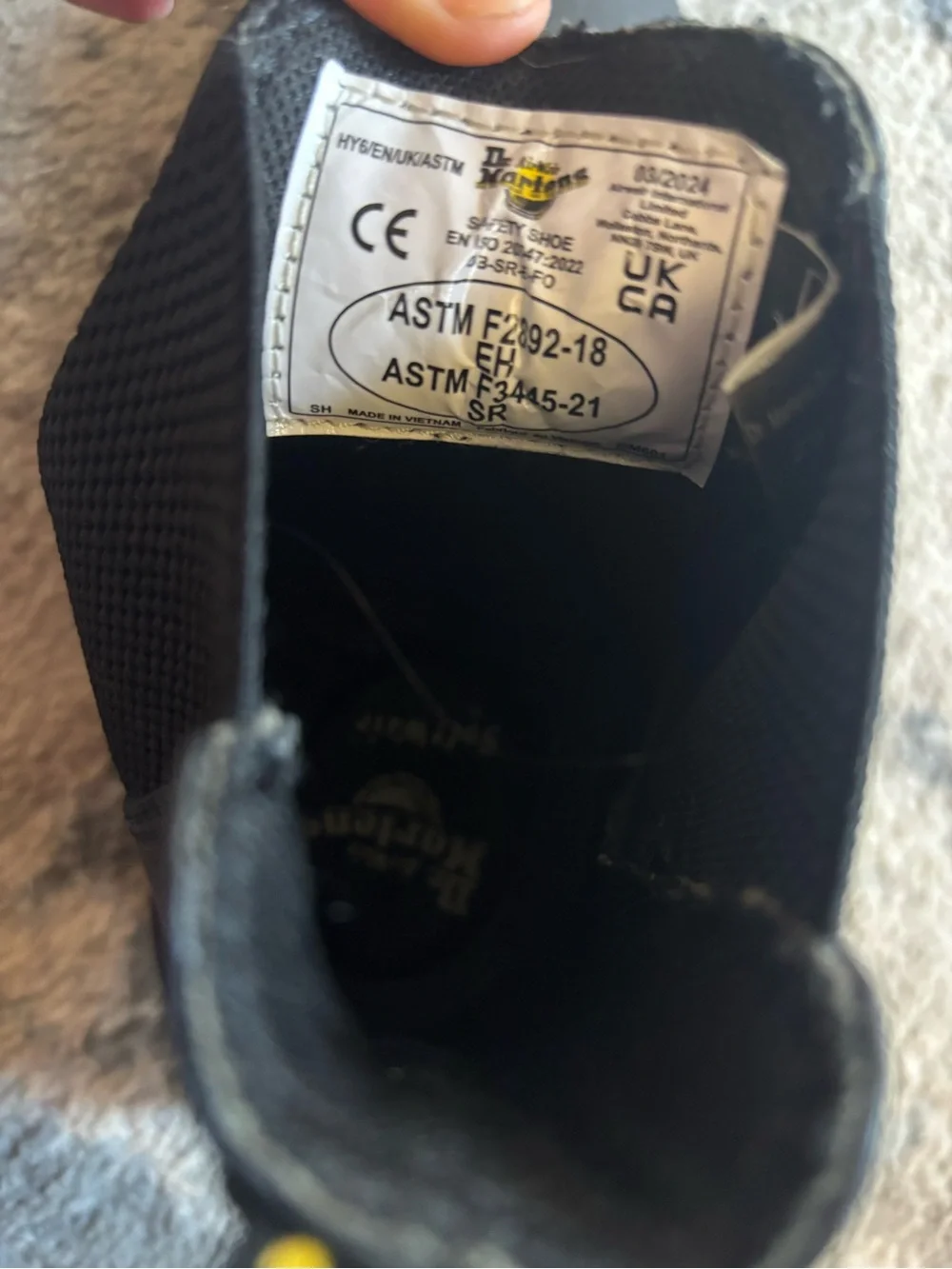 Dr. Martens Anti Slip Chelsea Ankle Boots Unisex Adult 2976 Sr - Picture 3 of 8
